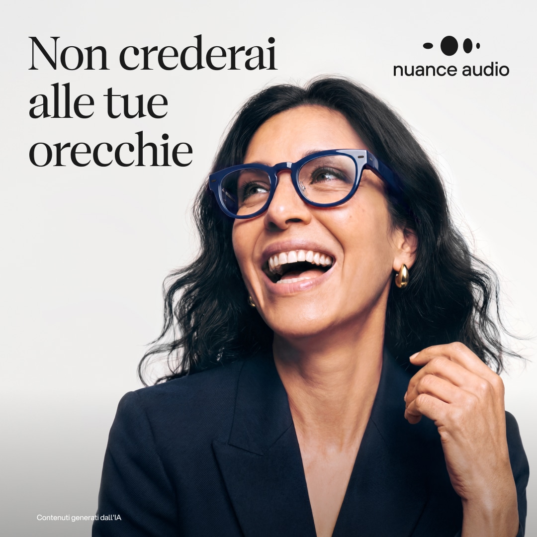 New Life - Occhiali acustici Nuance Audio 2026 1