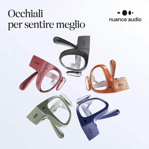 New Life - Occhiali acustici Nuance Audio 2026 3 New Life - Occhiali acustici Nuance Audio 2026 3